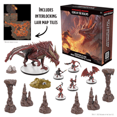 D&D Icons Of The Realms - Adventure In A Box - Red Dragon's Lair